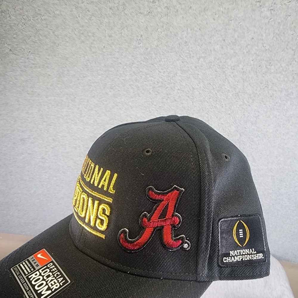 Lot Of 5 New NIKE Alabama Crimson Tide National Champions Hats 09,11,15,17,20‎